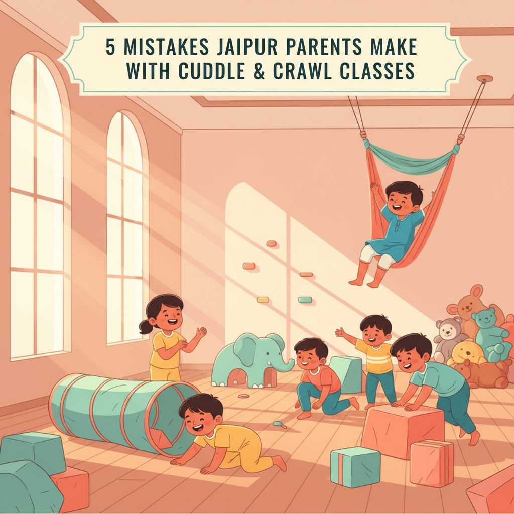5 Mistakes Jaipur Parents Make with Cuddle & Crawl Classes