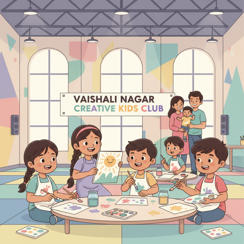 Kids' Painting in Vaishali Nagar – A Parent's Guide