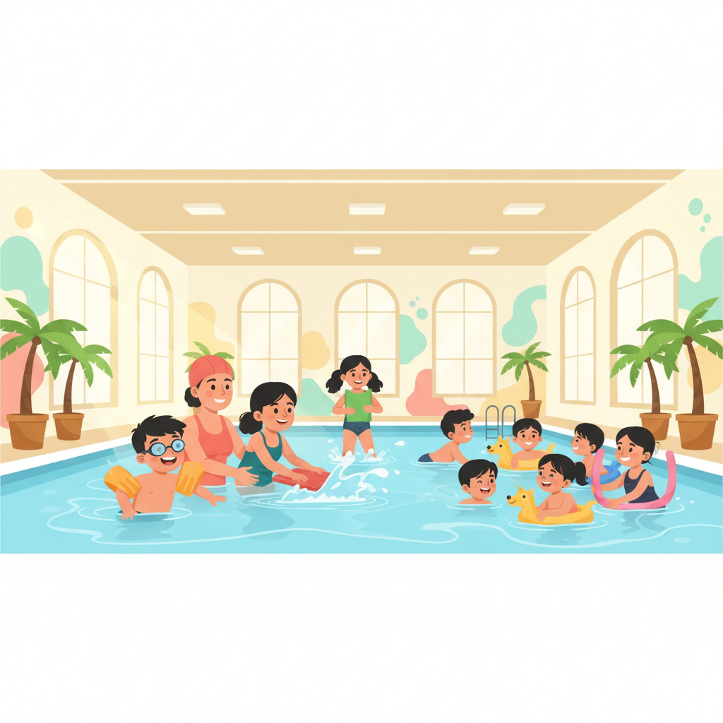 Vaishali Nagar Swimming: Your Child's First Strokes