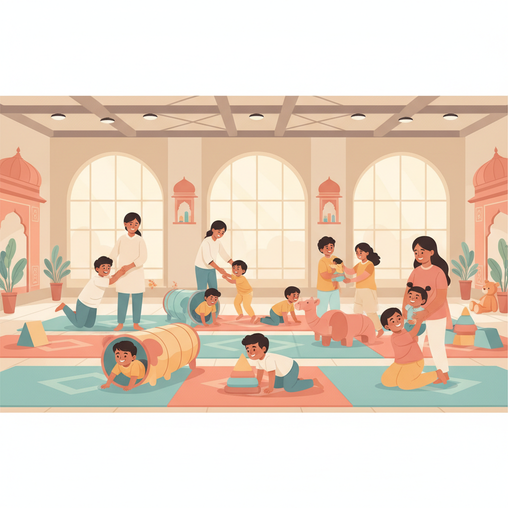 Choosing a Cuddle & Crawl Class in Jaipur