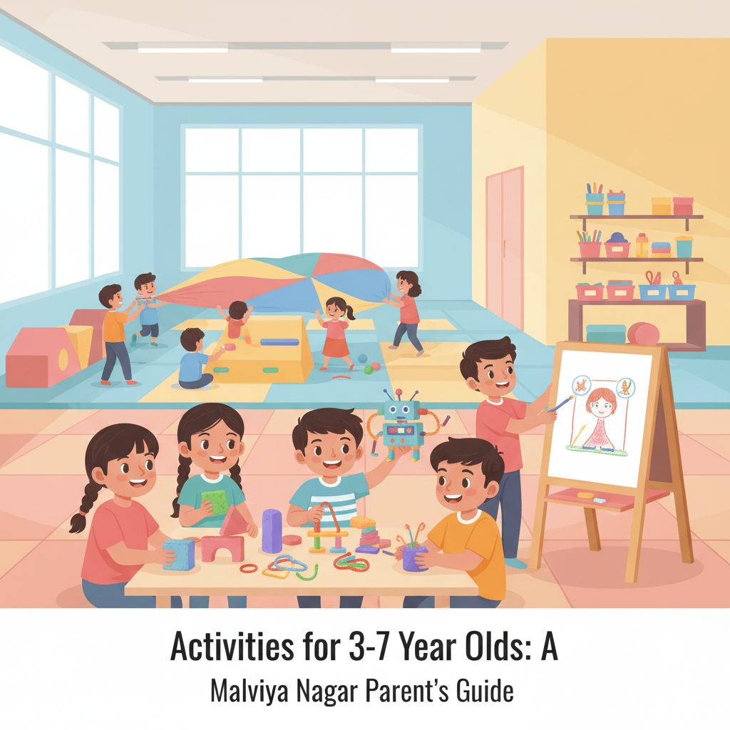 Activities for 3-7 Year Olds: A Malviya Nagar Parent's Guide