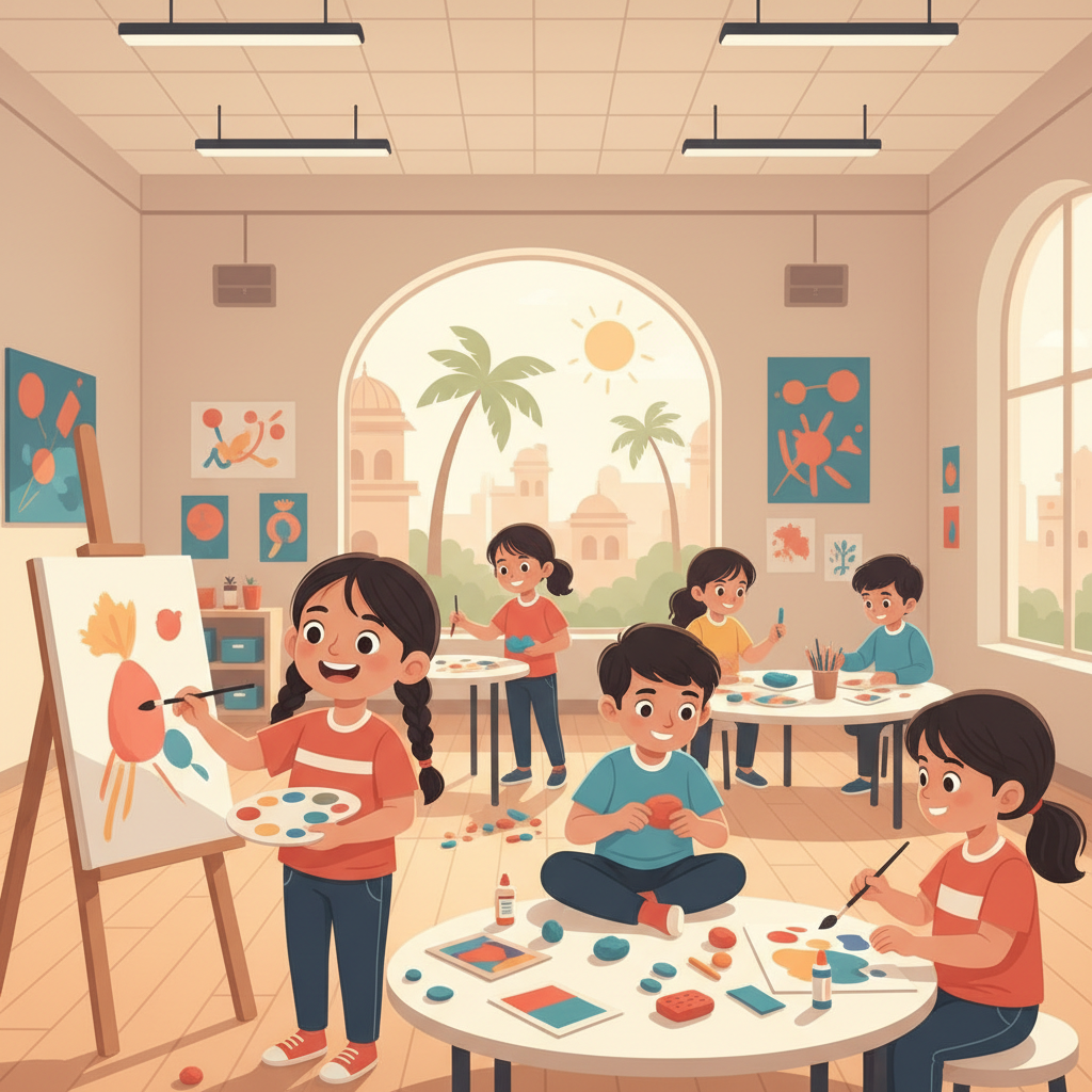 Your Child's First Arts Class in Vaishali Nagar – What to Expect & Prepare