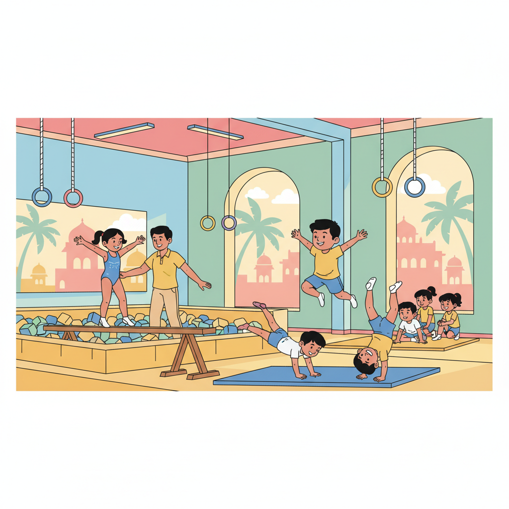 Choosing the Right Gymnastics Class for Your Child in Jaipur