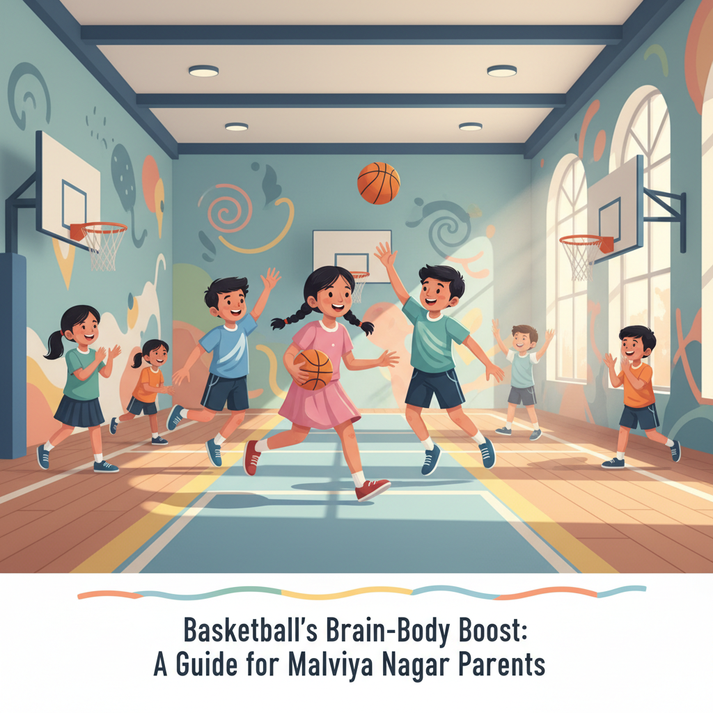 Basketball's Brain-Body Boost: A Guide for Malviya Nagar Parents