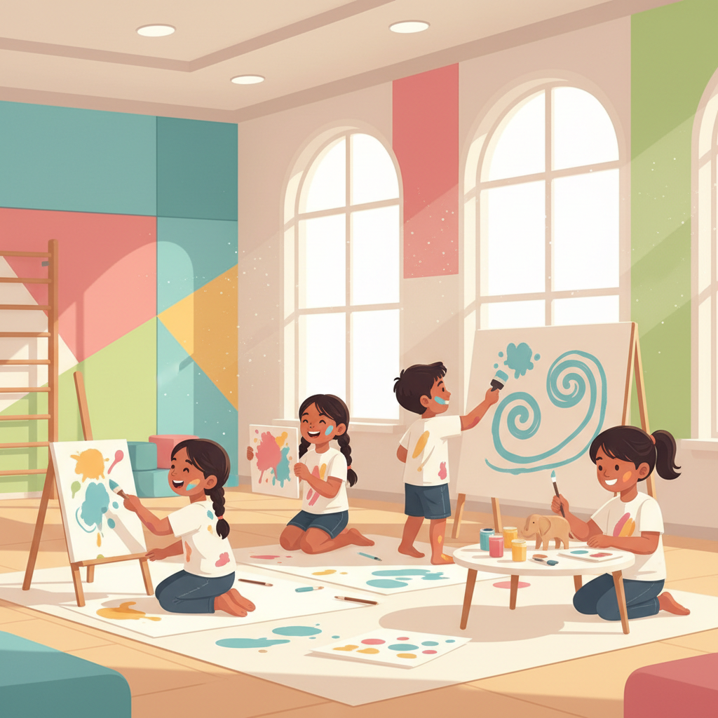 How Painting Shapes Your Child's Brain & Body: A Jaipur Parent's Guide