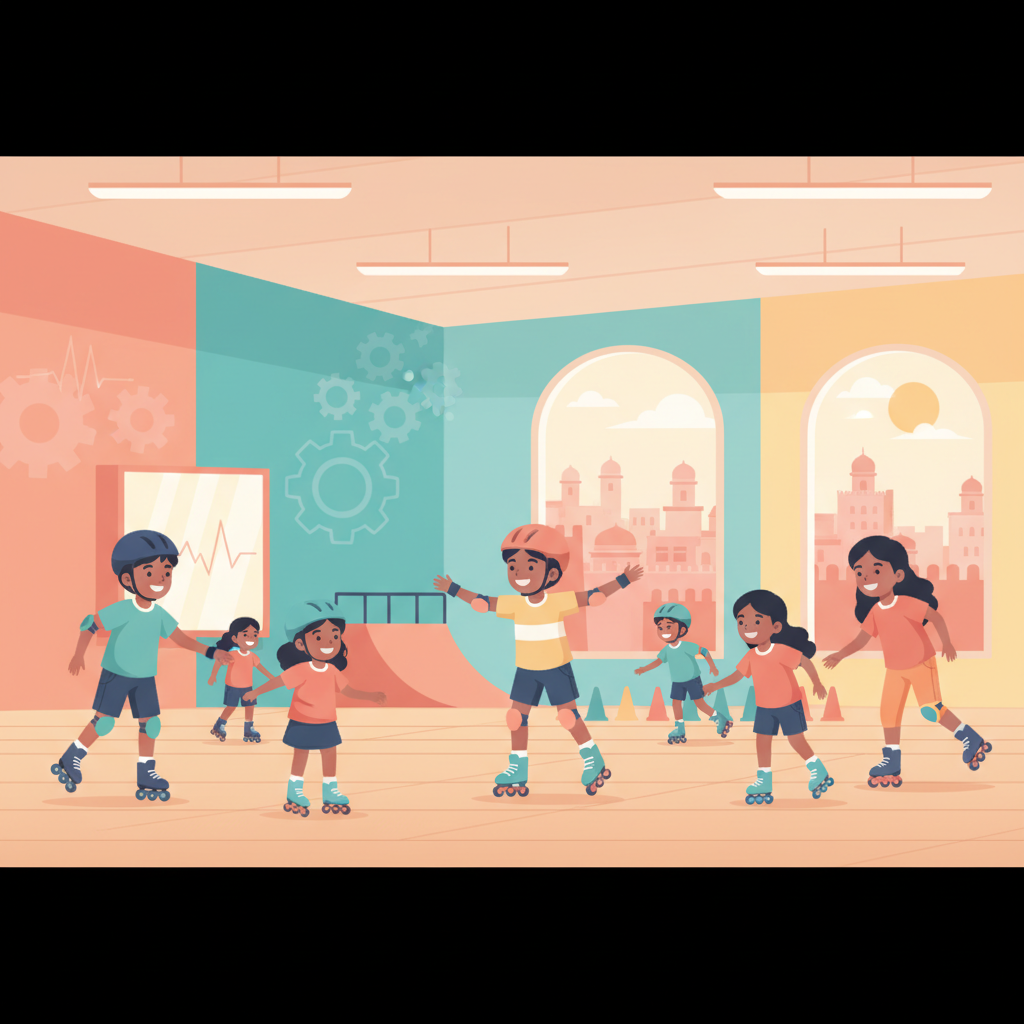 Skating's Brain-Body Boost for Kids: A Jaipur Parent's Guide
