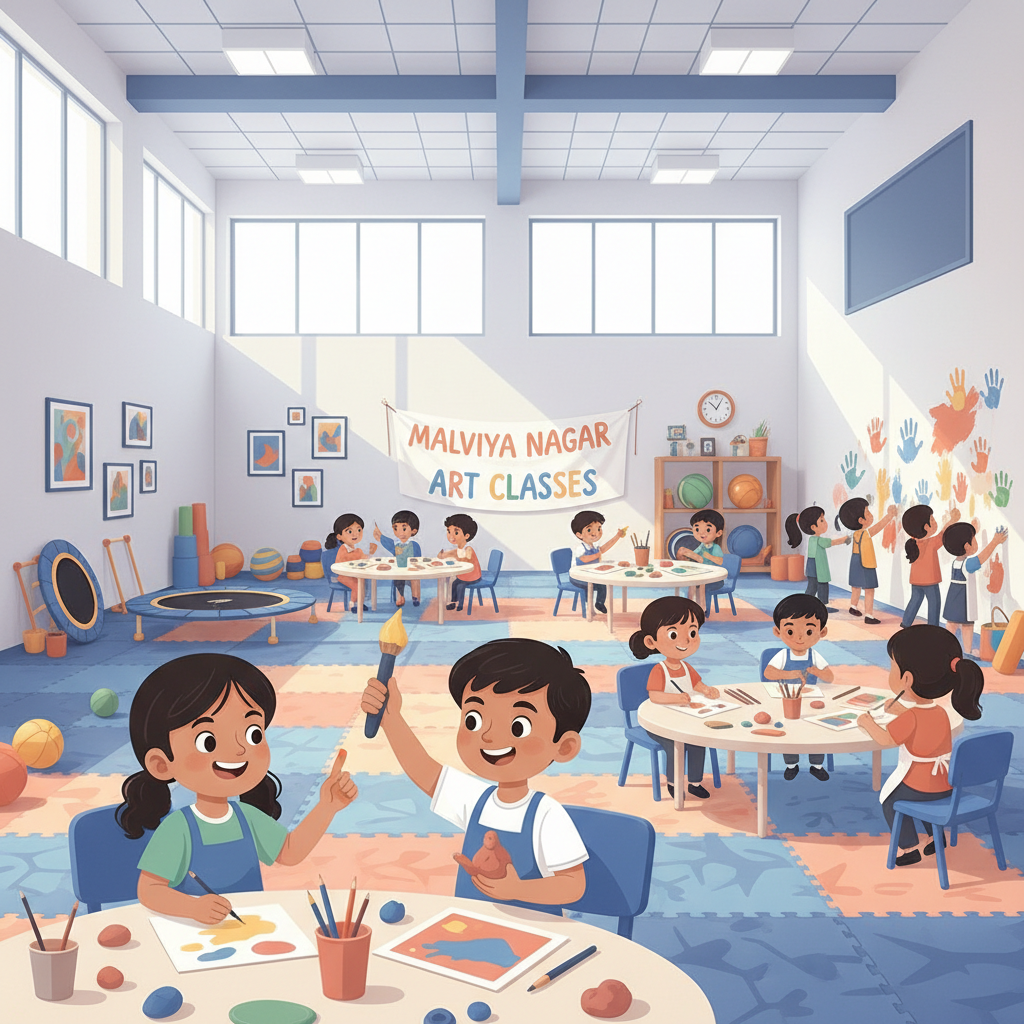 Malviya Nagar Art Classes: What Parents Need to Know