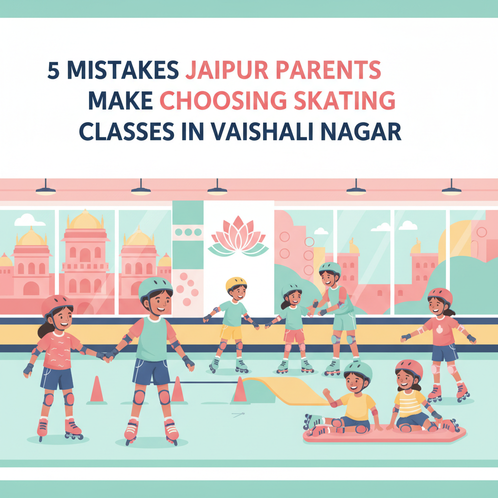 5 Mistakes Jaipur Parents Make Choosing Skating Classes in Vaishali Nagar