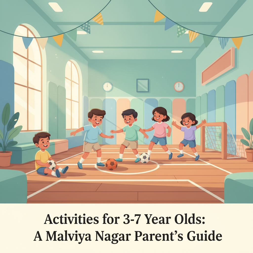 Activities for 3-7 Year Olds: A Malviya Nagar Parent's Guide