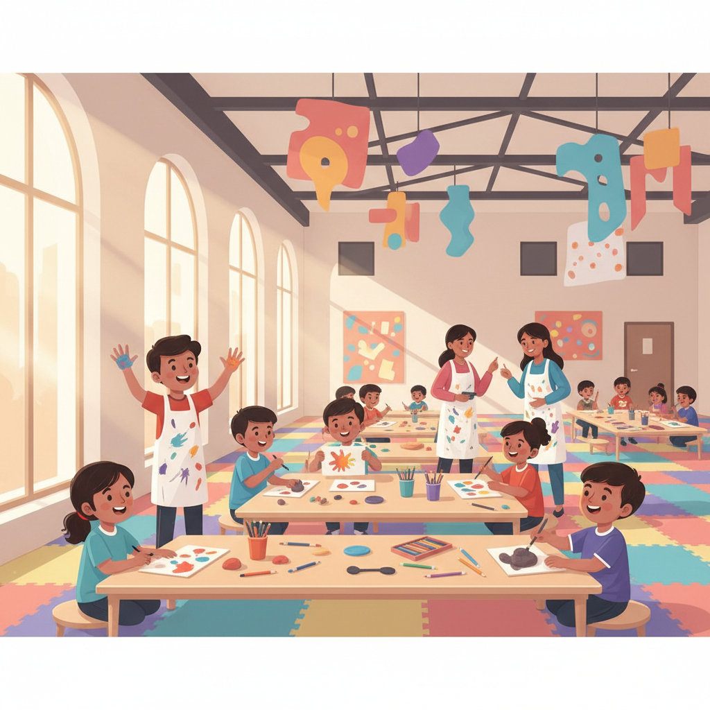 Your Child's First Art Class in Vaishali Nagar: A Parent's Guide